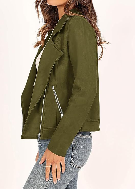 Women's Casual Solid Color Pocket Zipper Coat display picture 8