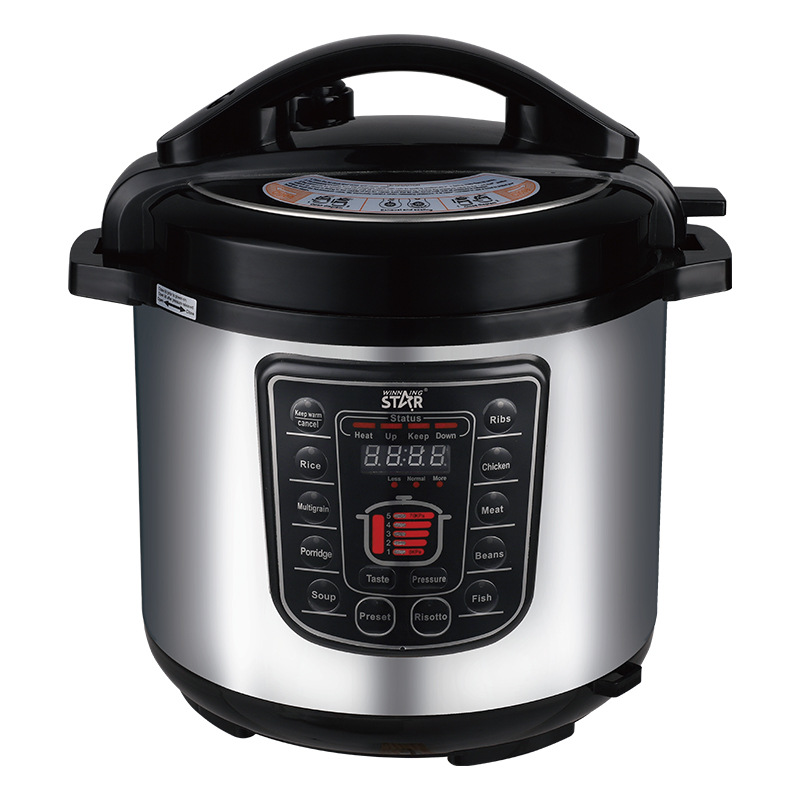 Winningstar transfronterizo exclusivo para 6L sopa de estofado de cocina doméstica se puede reservar olla arrocera olla a presión olla de presión eléctrica image 6