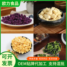脱水蔬菜冻干胡萝卜南瓜紫薯青菜甜菜葱苹果干冻干豆腐草莓粒