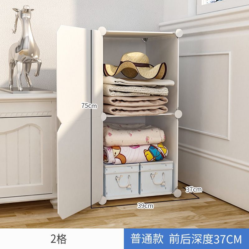 Fábrica de venta directa armario simple armario doméstico dormitorio alquiler de ropa de niños armario de montaje de tela