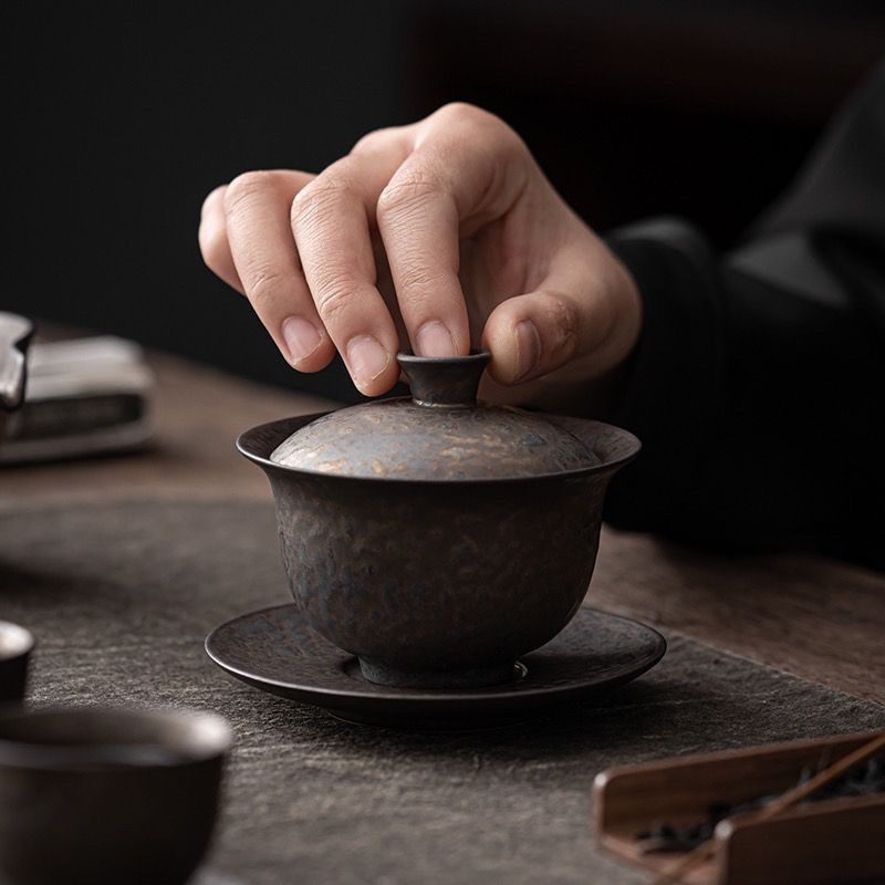 Japanese ceramic retro tea cup for home use