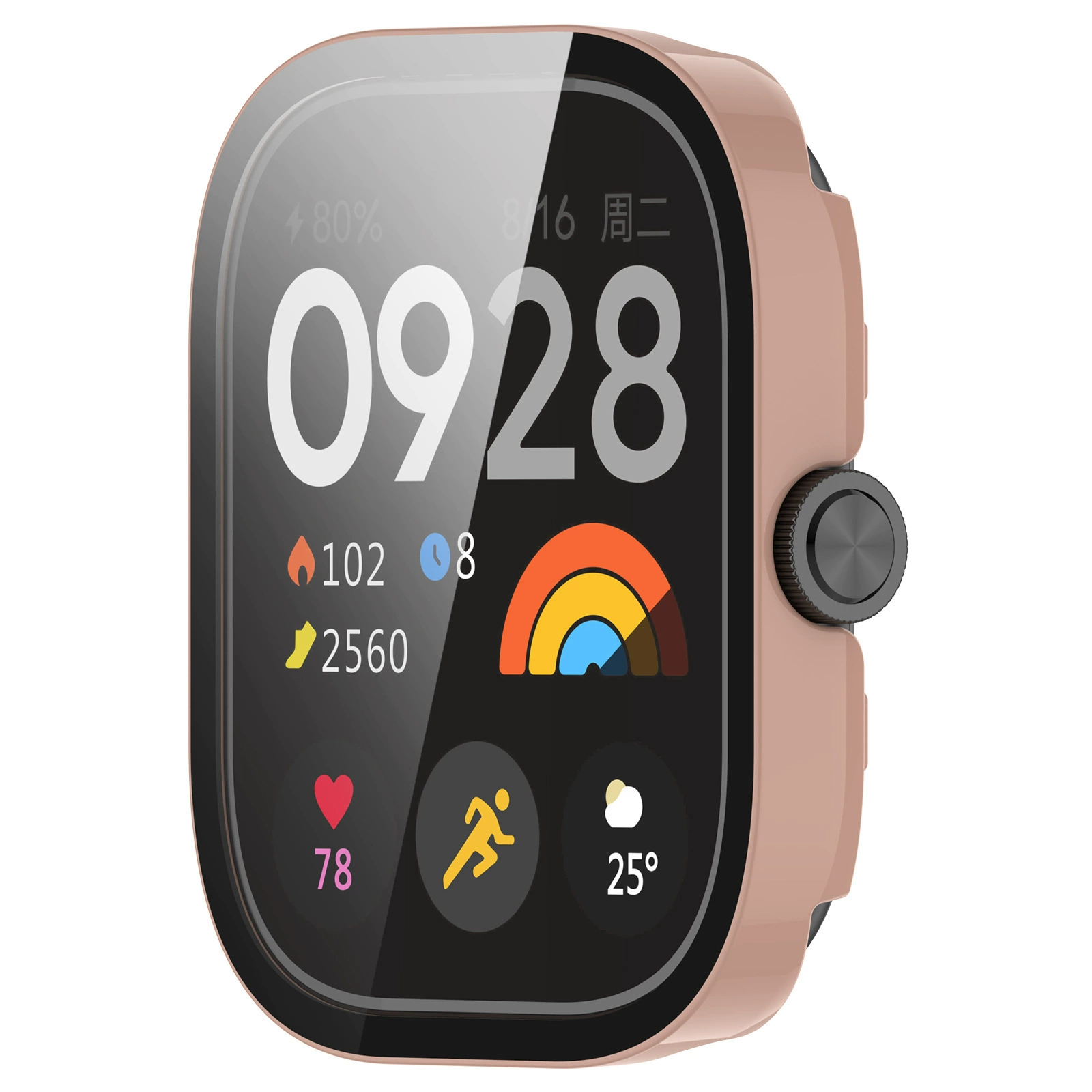 Чехол для часов Xiaomi Redmi Watch 6/5 Lite Active Redmi 4 с интегрированным корпусом