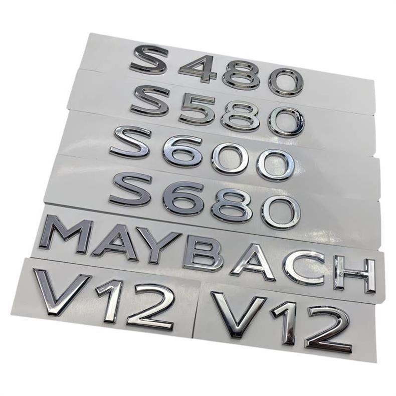 Suitable for 2021-2026 Mercedes-Benz Maybach S450, S480, S580, and S680 models; used for modifying the Maybach emblem