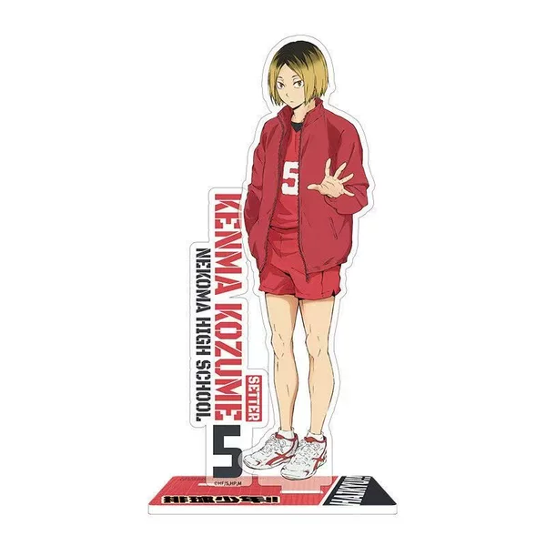 2025 New Volleyball Youth Anime Peripheral Acrylic Stand Hinata Hyuga and Kawakami Toru Student Desktop Ornaments