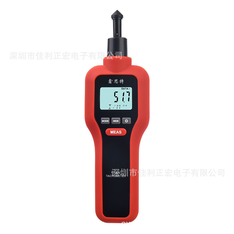 HT-522数字转速计光电式转速表10万PPM非接触转速测速仪