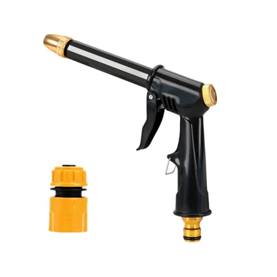 High-pressure car wash water gun pressurized High pressure car wash water gun - eight-long-pole-water-gun-high-pressure-water-gun-4-point-connector