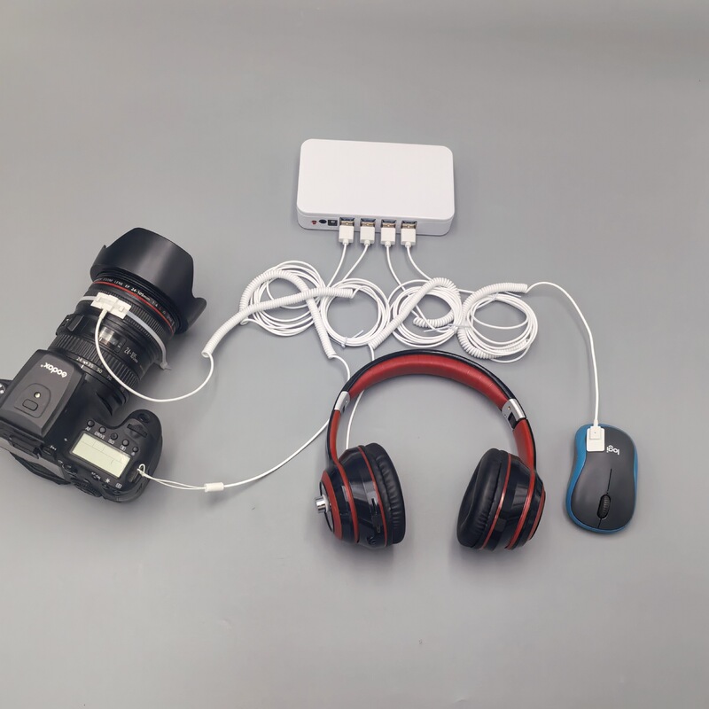 ノートの盗難防止器のカメラは盗難防止警報器の万能盗難防止器を展示します。|undefined