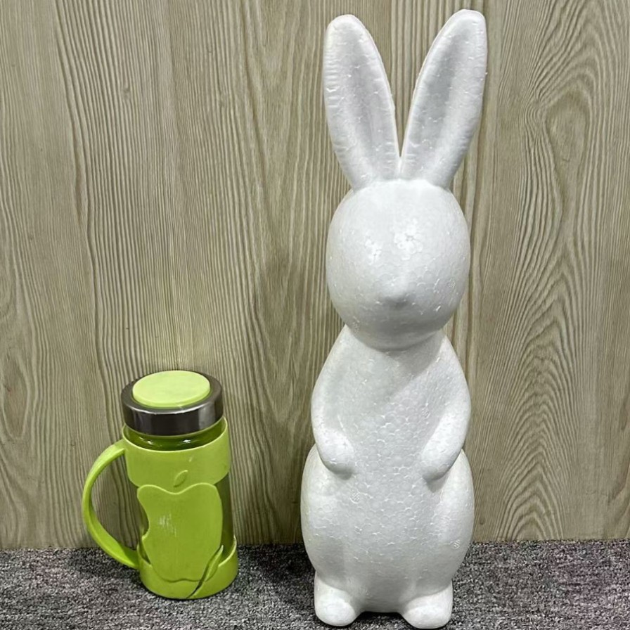 Oso Rosa molde oso modelo embrión blanco Qixi Día de San Valentín EPS Poli Dragón blanco espuma oso Clavel