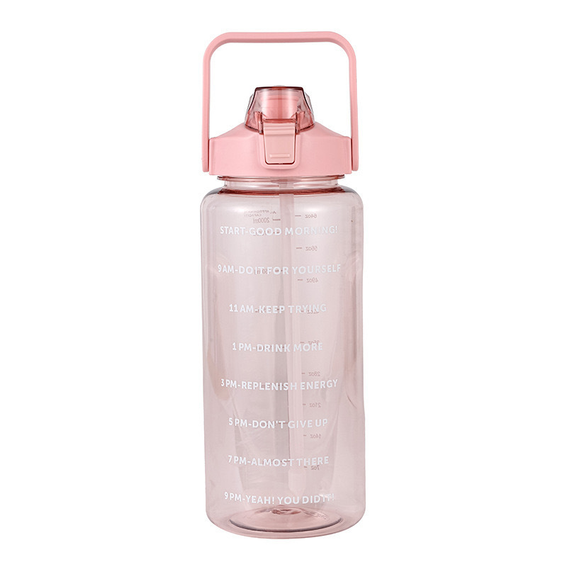 ウォーターカップ 2L スペースカップストローカップ夏の学生スポーツフィットネスケトルプラスチックカップクロスボーダーシール漏れ防止|undefined