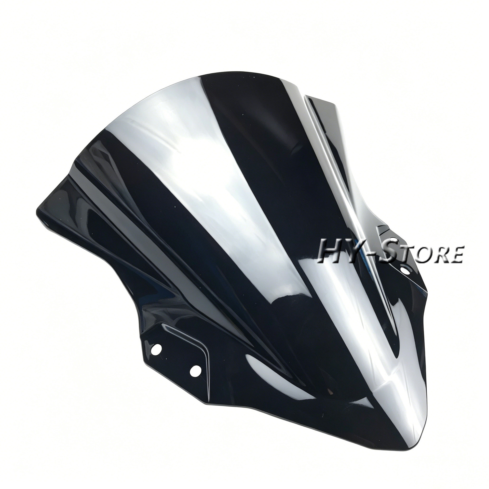 Suitable for Kawasaki Ninja400 2018-2026 Front Windshield Modification, Competitive Front Windshield Deflector