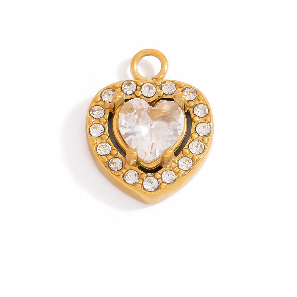 2g Weight 0.03µm-0.05µm Gold Plating Thickness PVD Coated Gold Plating Process Pendant Jewelry Making Type Real Gold Plated Plating Material 1 Piece Quantity 304 Stainless Steel Material Heart Shape, Flower Pattern Vintage Style Style Waterproof Non Tarnish, Plating Craft 1 Piece 304 Stainless Steel PVD Coated Real Gold Plated Heart Shape Flower Polished Pendant DIY Ornament Accessories 15