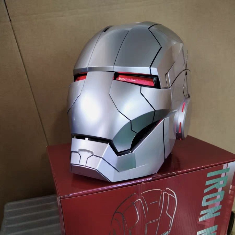 Matt all silver MK5 helmet [Chinese and English dual control]