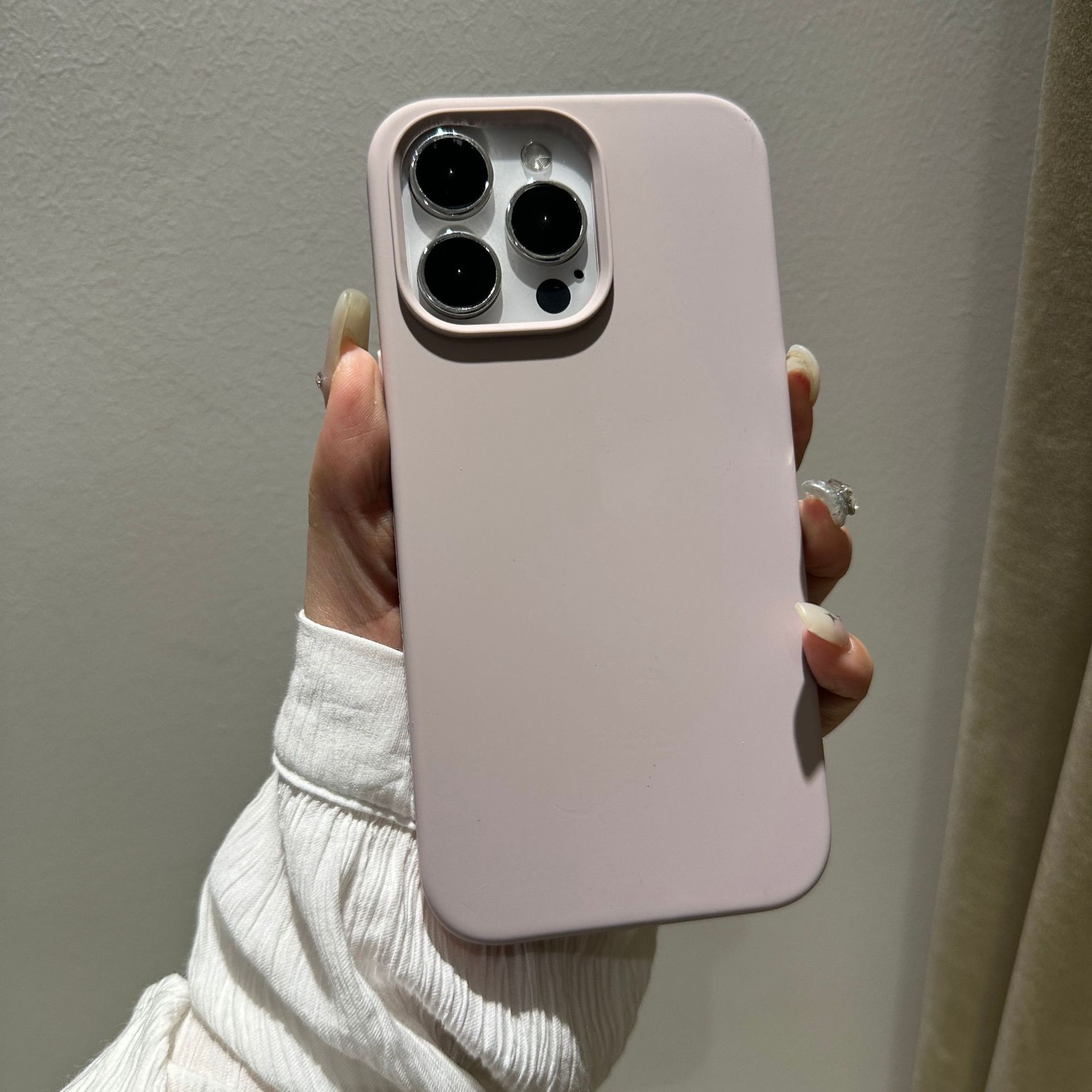 Adecuado para iphone12 funda de silicona líquida Apple 11pro piel sensación esmerilado 12max con LOGO pelusa teléfono caso