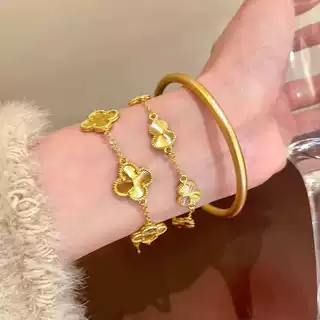 金玉满堂~高颜值镭射葫芦手链女轻奢小众精致手饰气质高级感配饰
