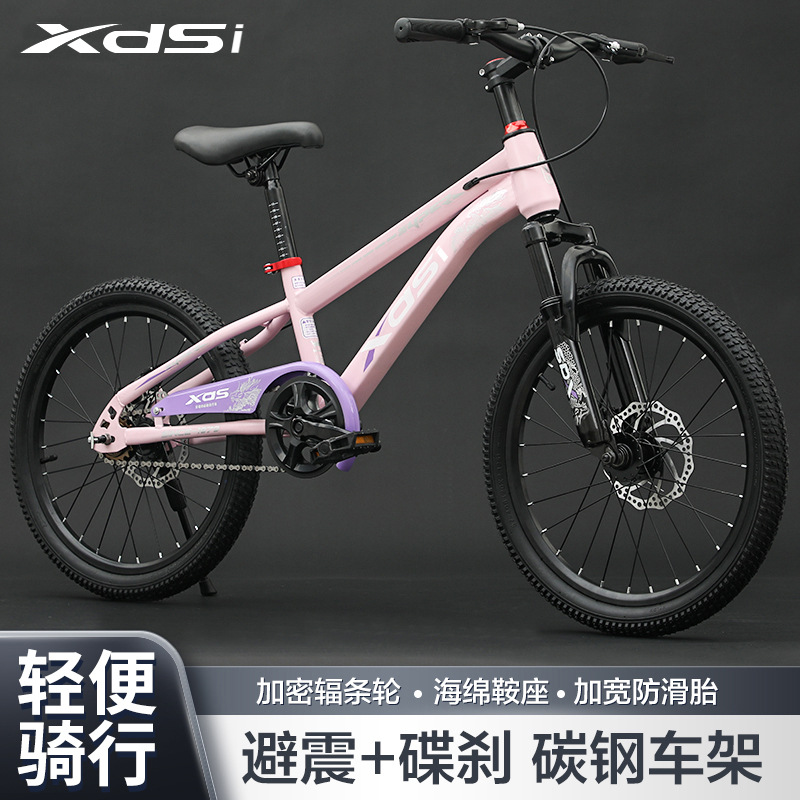 Student Bike for Boys and Girls, Baby Bicycle, Off-Road Bike, Dual Disc Brake, Shock-Absorbing Mountain Bike, Kidsren's Bicycle Aged 8-13