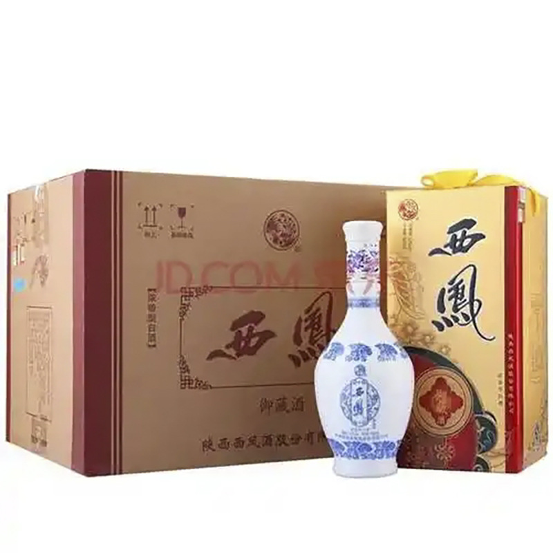 西凤御藏酒52度500ml整箱6瓶装浓香型白酒06年陈年老酒西凤酒御藏