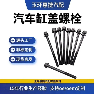 【Auto Parts Source Factory】 Car Cylinder Head Bolts Suitable for Audi Aeh/Adp/Bfq