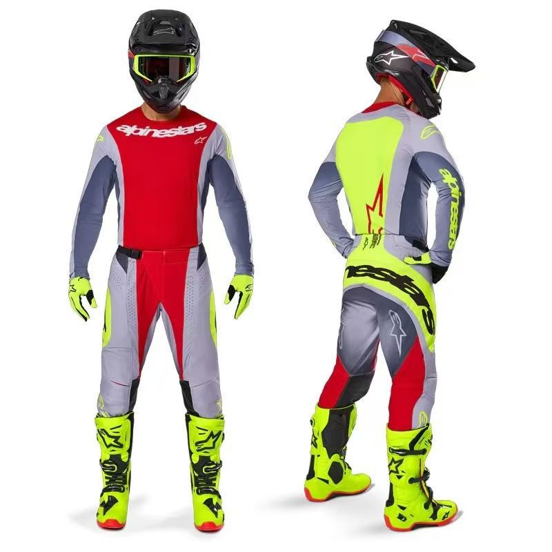 Fox Head Downhill Clothing Mountain Bike Cycling Clothing Men's and Women's Suit Moisture-Wicking Off-Road Motorcycle Racing Clothing Cycling