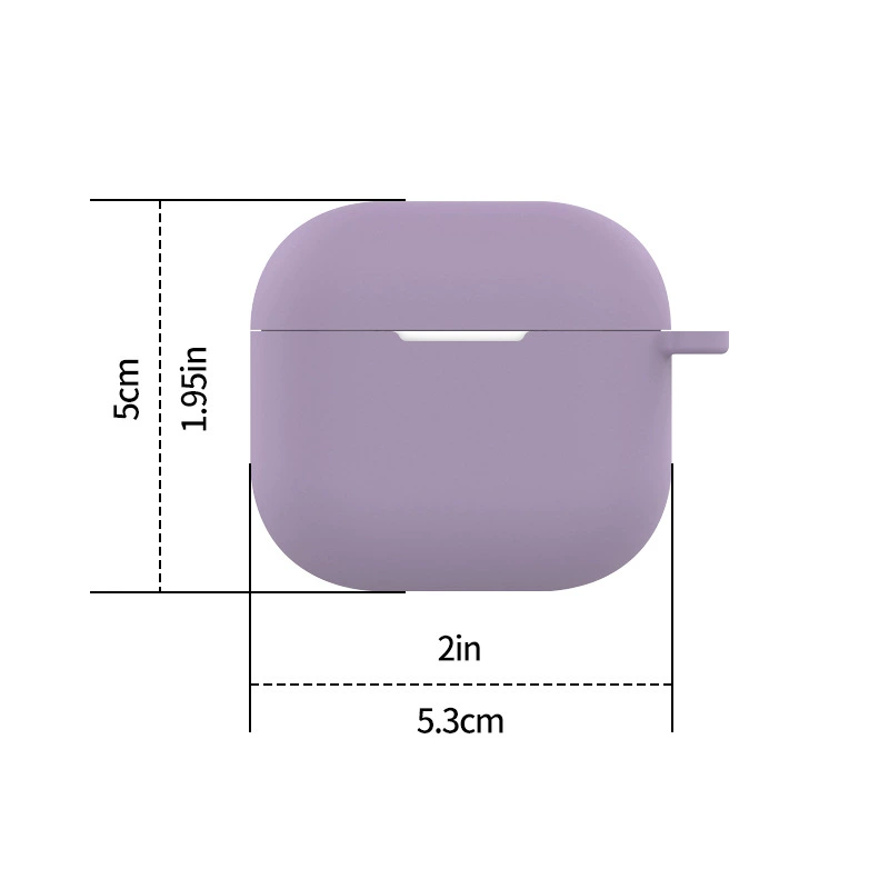 Apple, совместимый силиконовый защитный чехол, пряжка, наушники, блютуз