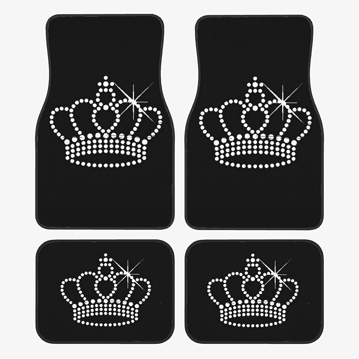 TEMU retro estilo nórdico alfombra de pie de coche alfombra de cuatro piezas tapete resistente a las manchas almohadilla de pie Amazon TEMU al por mayor