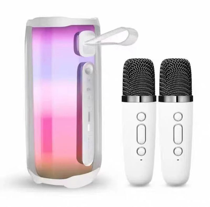 新しいパルス5パルス5ブルートゥーススピーカー家庭用k歌音響マイク屋外で歌う小型家庭KTV|undefined