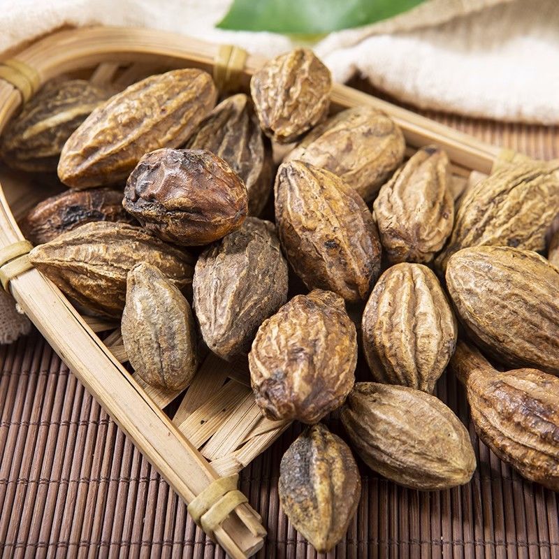 Chebula Fruit He Zi 500g Dried Terminalia Chebula Slices Traditional Chinese Herb for Decoction and Tea overview