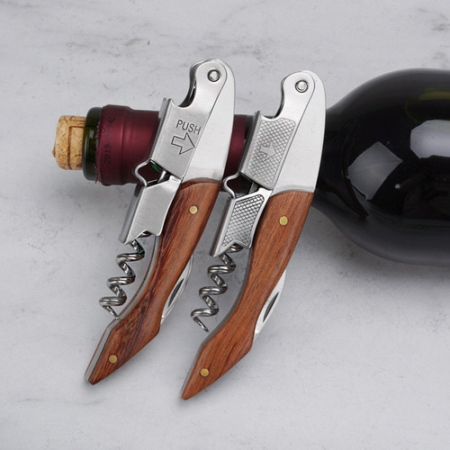 Amazon log handle hippocampus bottle opener wine red wine bottle opener multi-function wine opener