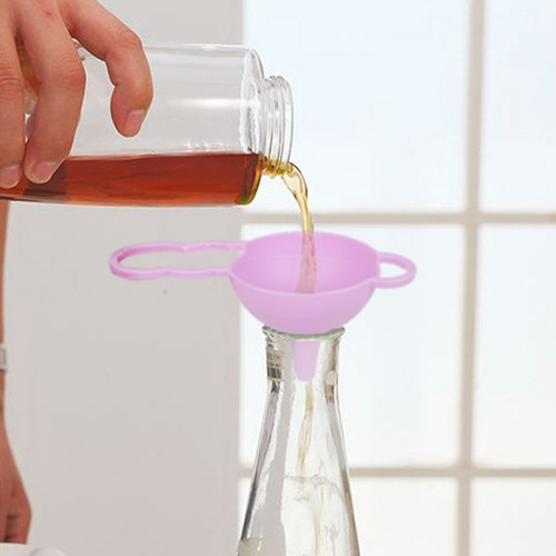 Oil pouring funnel set, egg white separator, kitchen tool small filter three-piece set cross-border hot sale