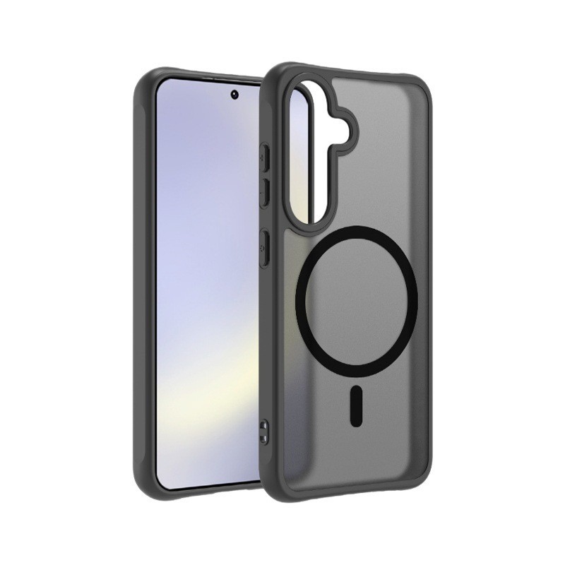 Funda para teléfono móvil Galaxy S26FE, con tacto de piel, airbag A18 anticaída, funda magnética, funda mate para Samsung A08, nuevo modelo