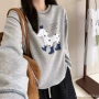 圆领冬季新款女式卫衣