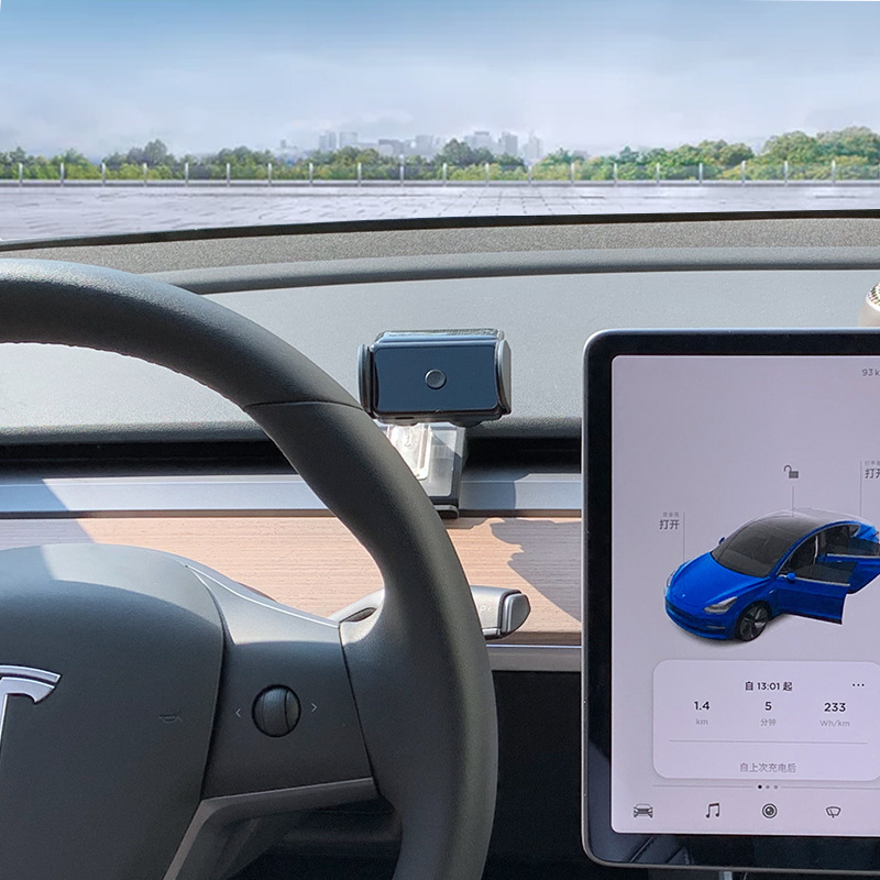 テスラ携帯電話の車載スタンドmodel 3/y/x/s太陽エネルギー車載専用電動改造神器を適用する|undefined