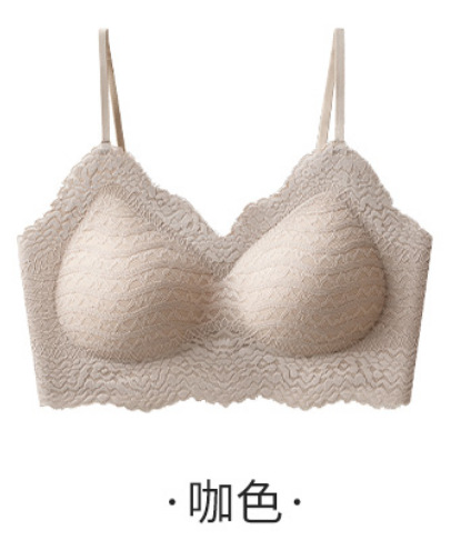 Ventas directas de fábrica comercio electrónico transfronterizo Sudeste de Asia Vietnam Tailandia damas simple sin costuras 7737 sujetador de espalda de encaje
