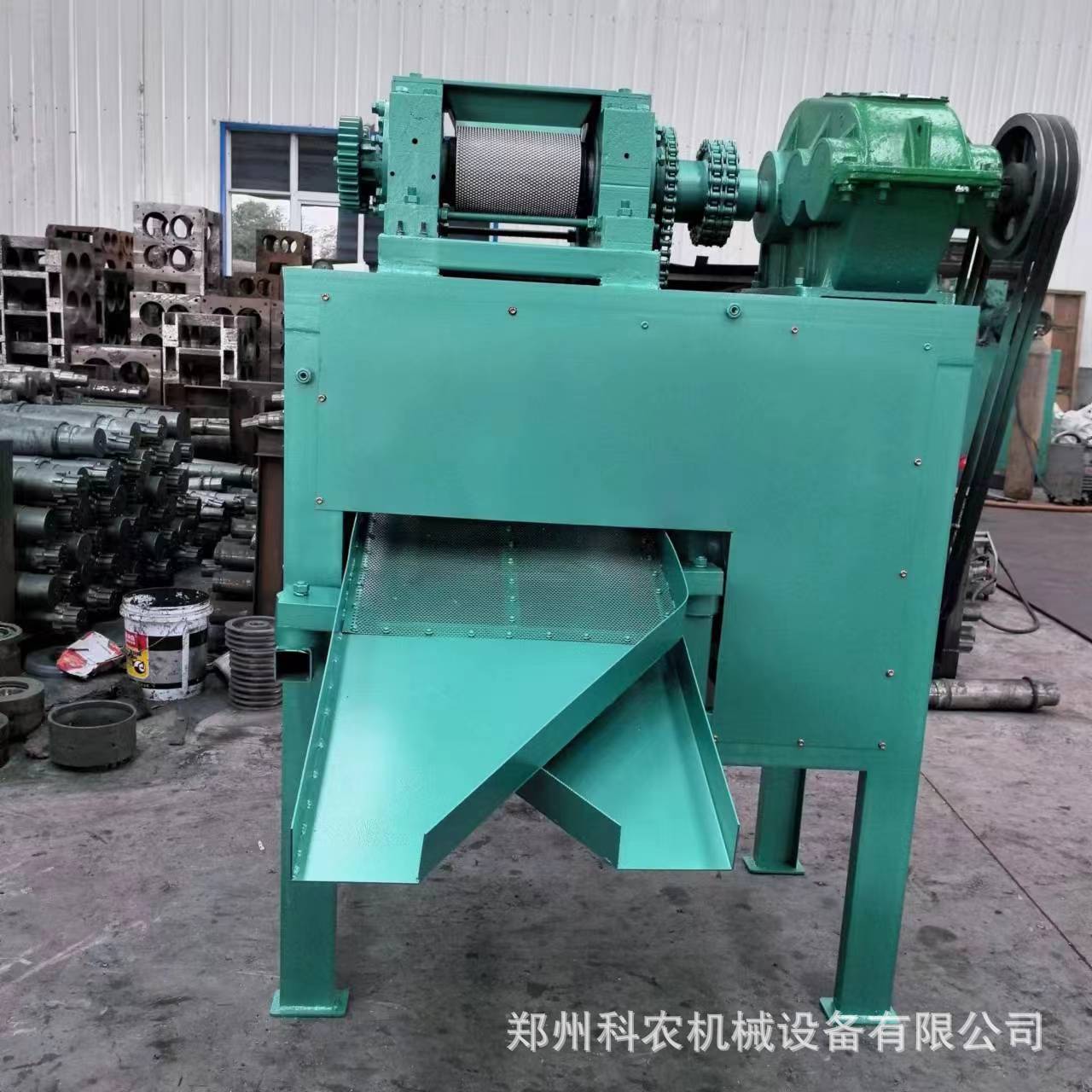 郑州科农 炭黑粉挤压成型机  碳粉挤压成型造粒设备 工业盐造粒机