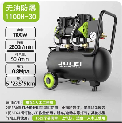 Hava kompressorları Intelligent Pressure Regulating Nail Gun - 1100-30l