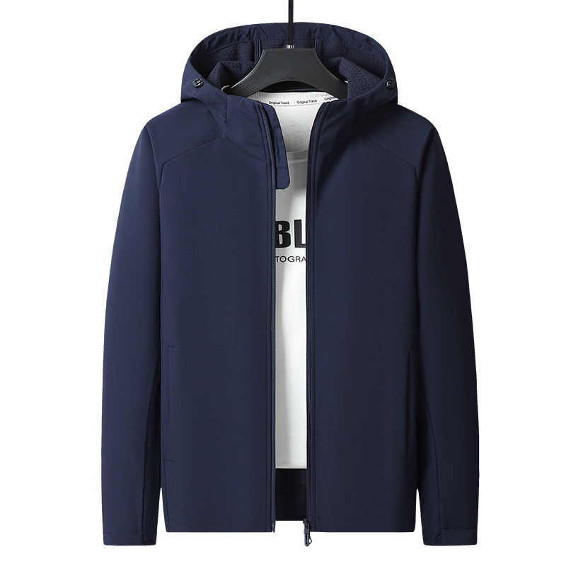 Free Shipping Large Size Soft Shell Assault Jacket Work Clothes Autumn and Winter Waterproof and Windproof Outdoor Work Jacket Men's Casual Jacket