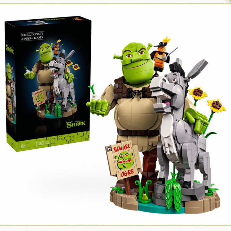 LEGO Shrek Shrek, Donkey & Puss in Boots 72423 Building Set