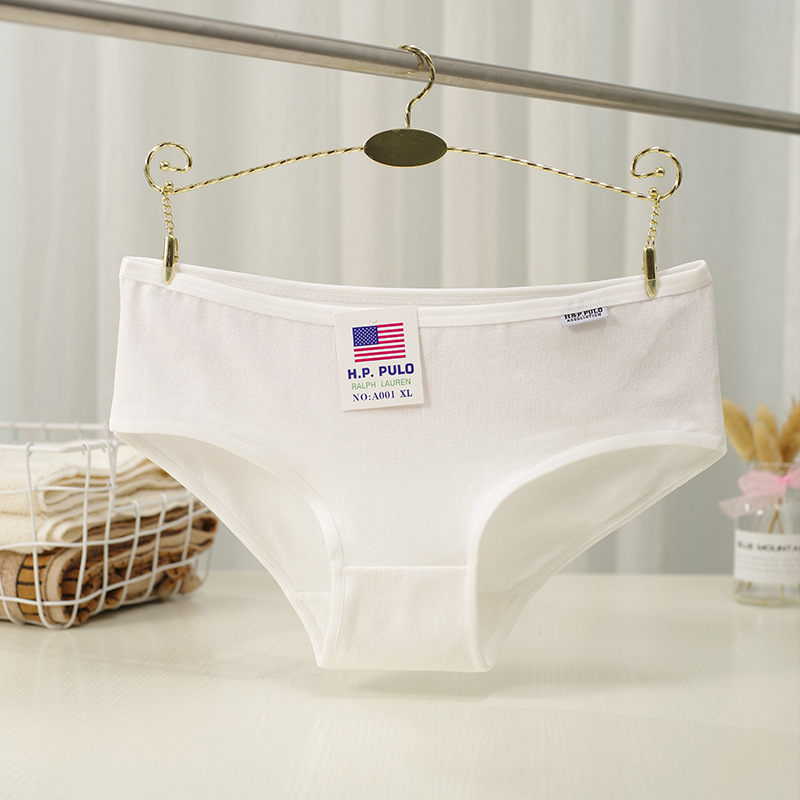 Pengjiang District Slimming Underwear Factory A001 Women's Underwear Pure Cotton Black and White Gray Girls' Briefs Plus Size Women's Underwear Pengjiang District Slimming Underwear Factory A001 Women's Underwear Pure Cotton Black and White Gray Girls' Briefs Plus Size Women's Underwear