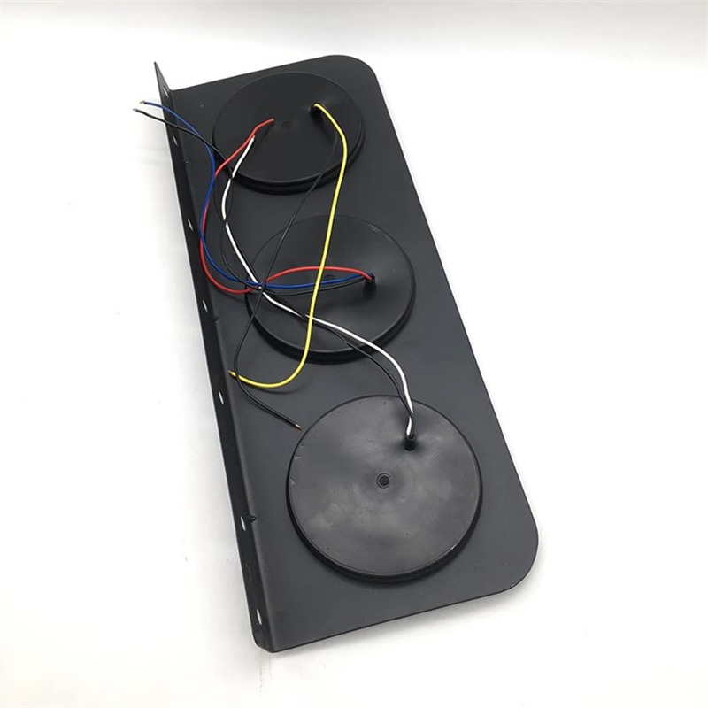 LED a prueba de agua 24V conjunto de tamaño medio remolque luz trasera triple tres círculos automóvil camión camión montaje de luz trasera