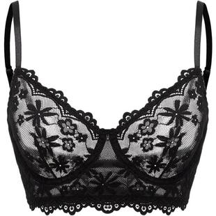 O 84189 French Lace Deep V Thin Bra ��ʽ�ٽz���� �羳��