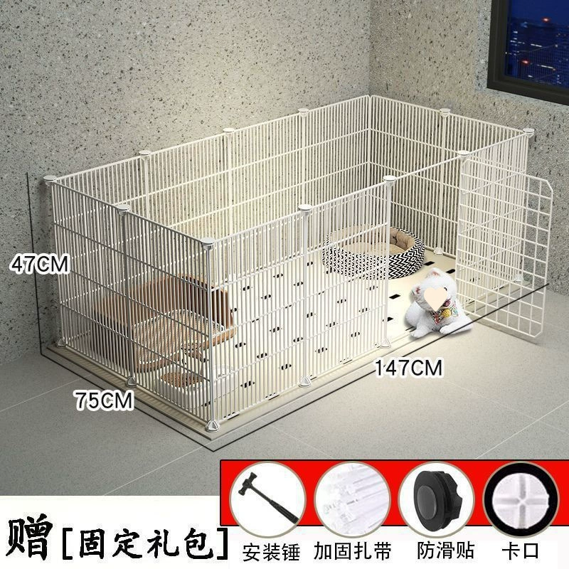 Dog fence -type home indoor pet fence Teddy Bargadie Corki Kiki Kiki Doll Small dog door bar dog cage