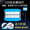 Super bright led low pressure 12V Iodine tungsten lamp Night market Stall 12-85V Battery Electric vehicle currency Low-voltage lights