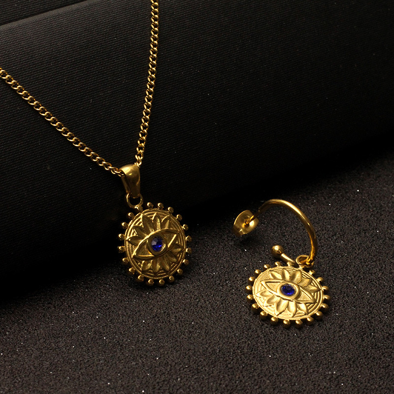 All Seasons Season 1 Piece 304 Stainless Steel Devil's Eye Pendant