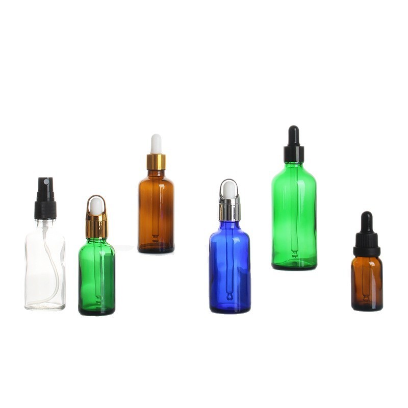 30ml玻璃喷雾瓶避光驱蚊补水喷雾小瓶10ml香水按压分装瓶50ml|undefined