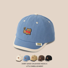 宝宝帽子春秋薄款鸭舌帽男女宝儿童棒球帽韩版婴幼儿遮阳帽韩版潮