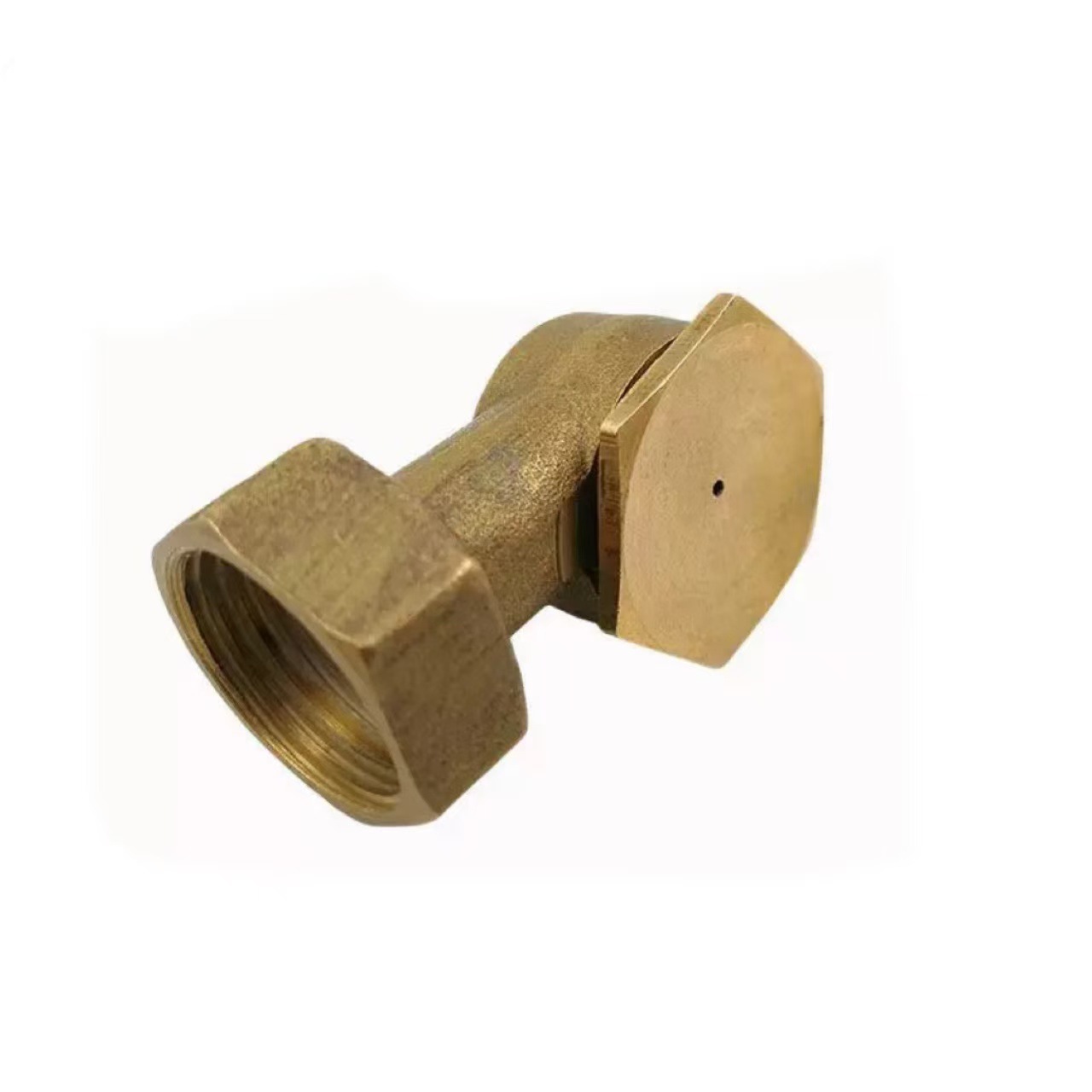 纺织空调卡扣式喷嘴 离心拐角烟斗喷头 黄铜工业加湿喷雾喷水嘴