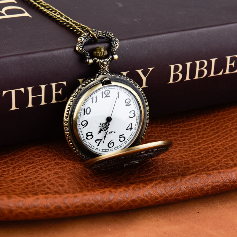 60g Weight Plastic Mirror Material Pocket Watch Classification Pointer Display Type Round Dial Shape Holiday, Daily Occasion Quartz Movement Geometric Pattern All Seasons Season Unisex Gender Vintage Style Style Vintage Style Geometric Quartz Pocket Watch 24