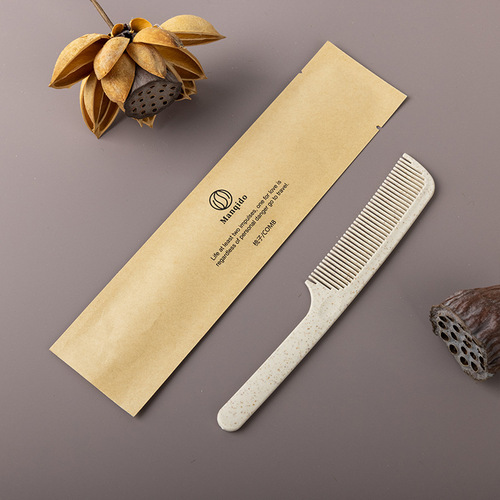Sell Hanzhai Hotel Supplies Disposable Two-Color Combs Production and Wholesale Tourism Supplies Manufacturer