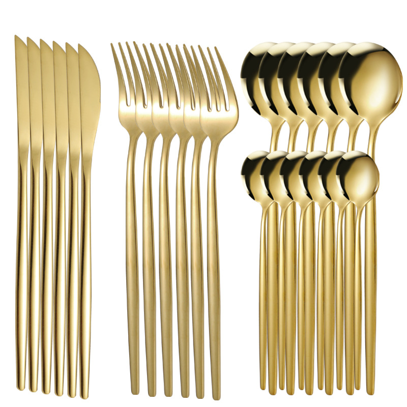 Portugal juego de 24 piezas en caja de color-oro