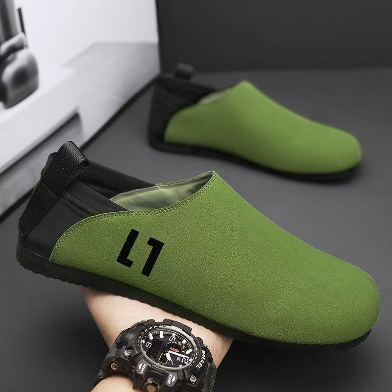 2026 nuevos zapatos de hombre con un pie, cómodos, simples y transpirables, zapatos casuales ligeros con suela suave transfronterizos image 9