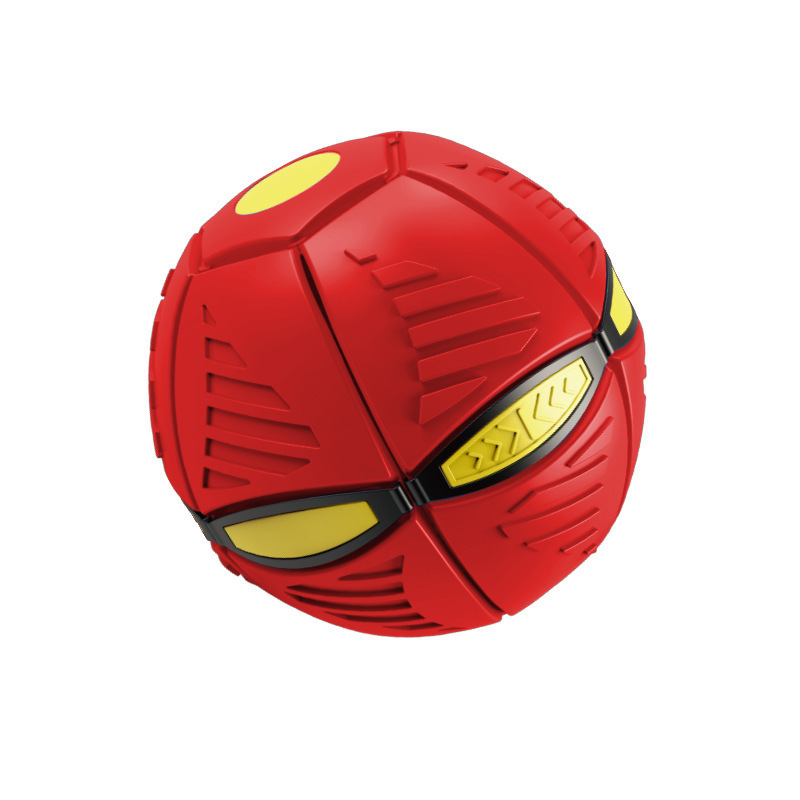 8810 bola de platillo volador 3 luces - rojo